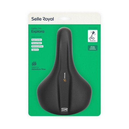 Siodło Selle Royal Explora Moderate 60st. żelowe + elastomery unisex 415g