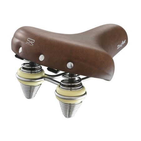Siodło Selleroyal Premium Relaxed 90st Drifter Medium Brown Unisex Żelowe + Sprężyny